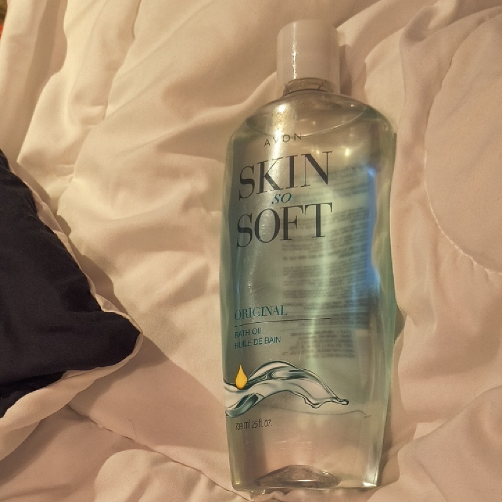 Avon Skin So Soft Original Bath Oil - Clear